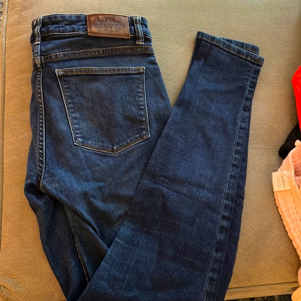 Ralph Lauren High Rise Skinny Jeans